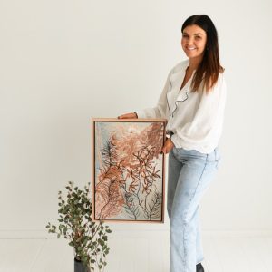 A Whirl of Wildflowers Original Artwork